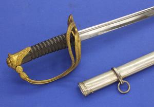 A very nice Antique Historic Belgium Officers Sword M 1889, length 108 cm, in very good condition,. Price 695 euro