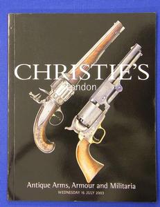 Christie's 16 july  2003, 104 pages. Price 20 euro