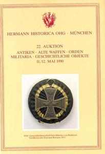 The Hermann Historica catalog 11 mai 1990, 900 pages. Price 25 euro