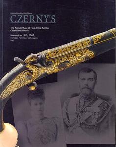 Czerny's Catalog 25 november 2007, 420 pages. Price 35 euro