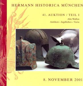 Herman Historica Catalog 8 november 2001, 496 pages. Price 25 euro 