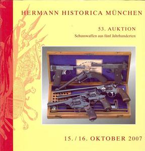 Hermann Historica Catalog 15 oktober   2007, 570 pages. Price 30 euro