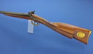 A very nice Antique Belgium Liege Double Barreled Percussion Sporting Gun, caliber 10 mm smooth, length 120 cm, in mint condition. Price 475 euro
