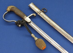 A rare antique WW1 Dutch Model 1912 officers Sword 