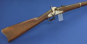 A very nice antique American Civil War New Jersey Contract Colt Model 1861 Special Musket, .58 caliber, length 143 cm, in very good condition, Price 3.450 euro