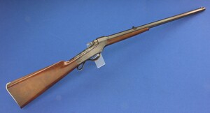 A very nice antique US Marlin Ballard No. 2 Single Shot Rifle, 38-50 caliber, 26 inch barrel, on the left side  