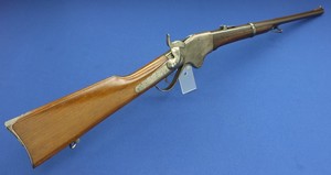 An antique Civil War Spencer Carbine Model 1860, .52 rimfire caliber, length 99 cm, in very good condition. 