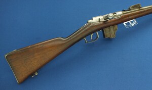 An antique Dutch Beaumont-Vitali Model 1871/88 Rifle by P. Stevens Maastricht. Caliber 11mm, Length 133cm. In good/very good condition. 