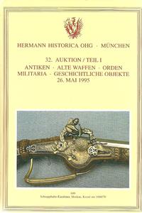 The Hermann Historica Auction Catalogue 26 May 1995. Price 25 euro