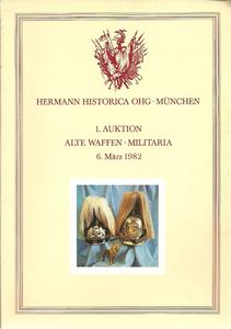 The Hermann Historica Auction Catalogue 6 March 1982, Price 15 euro
