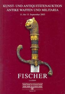 Fischer catalog  11 september 2003, 209 pages text and 184 pages pictures. Price 30 euro