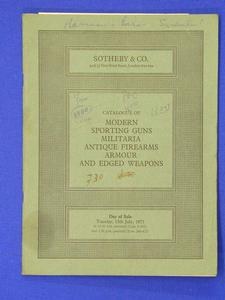 Sotheby's catalog 15 july 1975, 41 pages (damage, one picture page missing) Price 10 euro