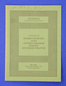Sotheby's catalog 16 december  1975, 27 pages. Price 15 euro