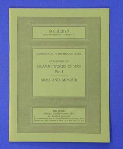 Sotheby's catalog  22 november 1976, 25 pages. Price 15 euro