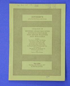 Sotheby's catalog 15 februari 1977, 34 pages. Price 15 euro