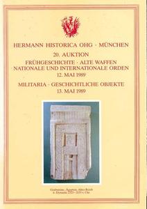 The Hermann Historica catalog 13 mai 1989, 900 pages. Price 25 euro