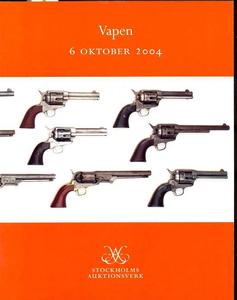 Stockholms Auktionsverket Catalog 6 oktober 2004, 81 pages. Price 20 euro