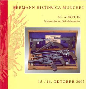 Hermann Historica Catalog 15 oktober   2007, 570 pages. Price 30 euro