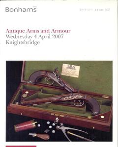 Bonhams Catalog  4 april 2007, 150 pages. Price 25 euro