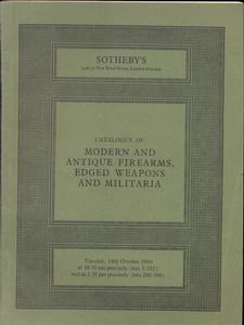Sotheby's Catalog 14 oktober 1980, 50 pages. Price 20 euro