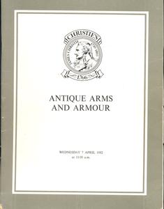 Christie's Catalog 7 april 1982,  46 pages. Price 20 euro