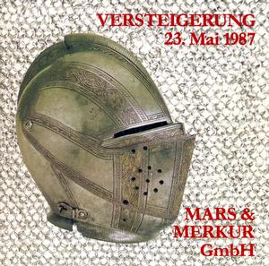 Mars & Merkur Catalog 23 mai 1987, 80 pages. Price 20 euro