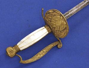 A very nice Antique 19th Century Sword for a Child, length 65 cm, in very good condition. Price 375 euro