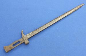 An Antique French Bayonet for Berthier Rifle 1892 in bad condition. Price 20 euro