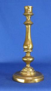 A very nice 19th Century Brass antique Candlestick, height 27 cm. Price 95 euro