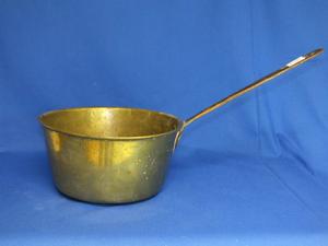 A very nice 19th Century antique Brass Pan, diameter 25 cm, Price 240 euro