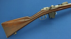 A fine antique Dutch Beaumont-Vitali Model 1871/88 Rifle by P. Stevens Maastricht. Caliber 11mm, Length 133cm. In very good condition. 