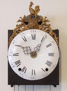 A French antique 18th century comtoise