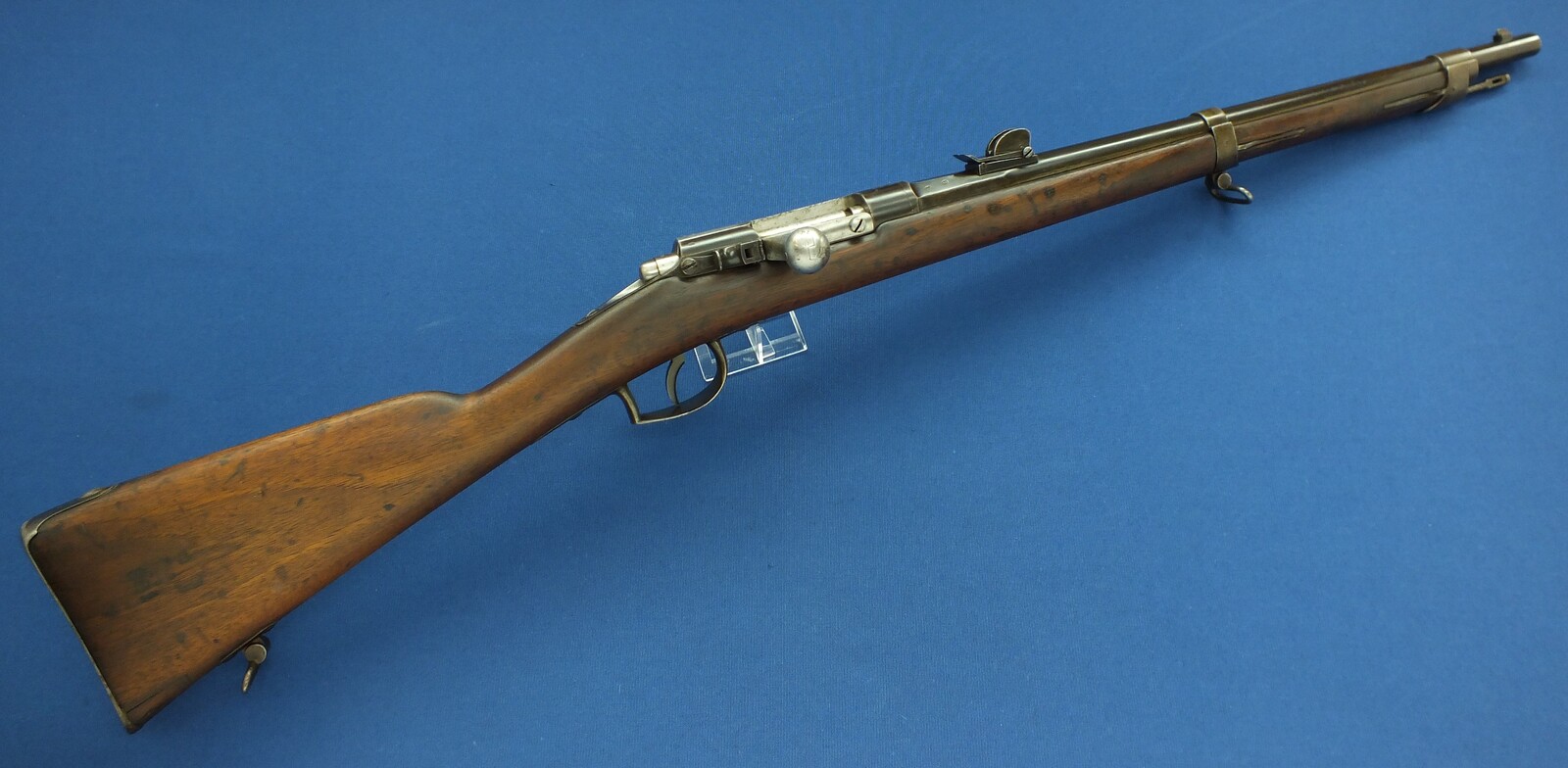 A rare antique Dutch East Indies Beaumont Model 1871 Carbine by P. Stevens Maastricht. 12mm smooth Caliber, lenght 103cm. In very good condition.