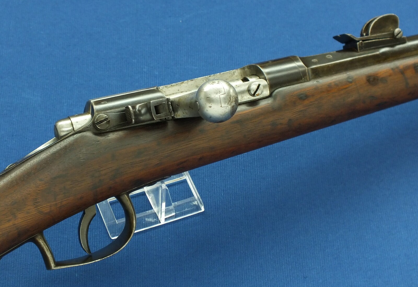 A rare antique Dutch East Indies Beaumont Model 1871 Carbine by P. Stevens Maastricht. 12mm smooth Caliber, lenght 103cm. In very good condition.