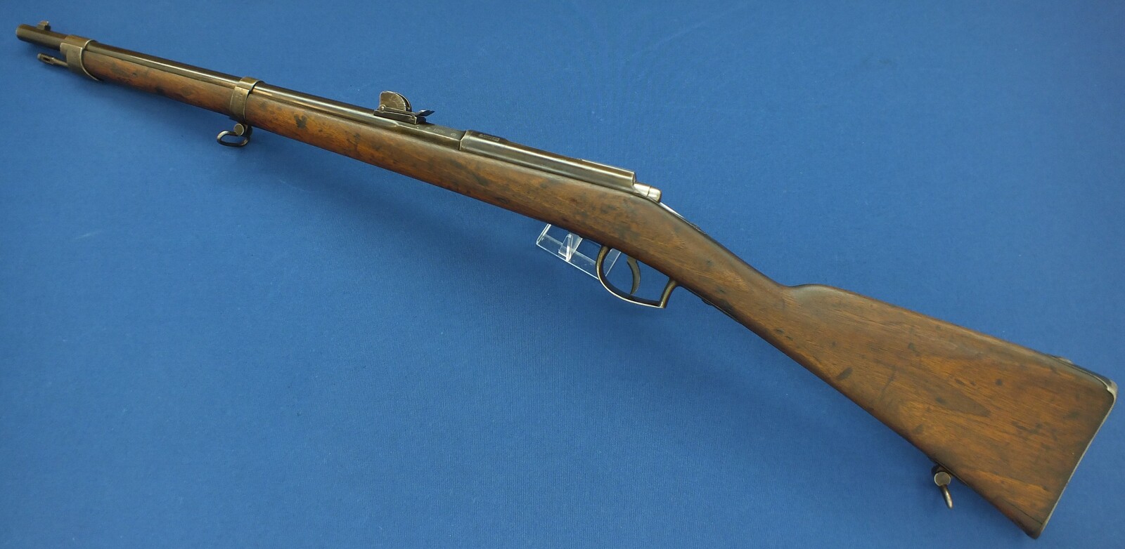 A rare antique Dutch East Indies Beaumont Model 1871 Carbine by P. Stevens Maastricht. 12mm smooth Caliber, lenght 103cm. In very good condition.
