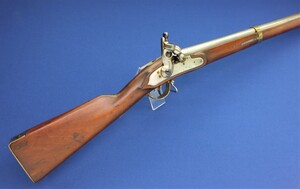 A scarce 19th century German Prusian Percussion Musket, so called 