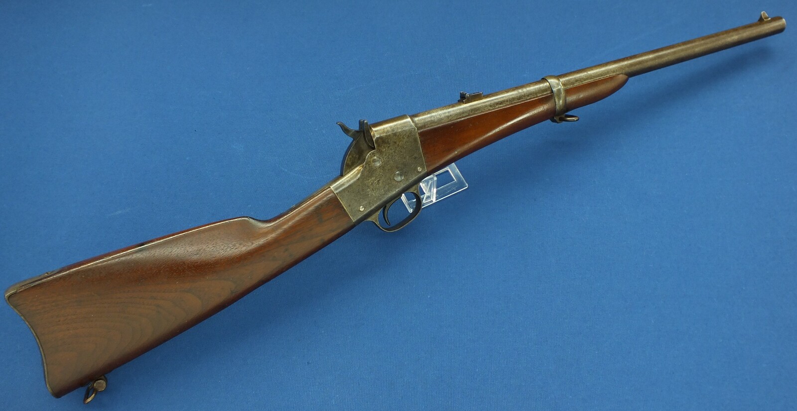 A scarce antique American martially marked US Contract Remington Single Shot Breech-loading 