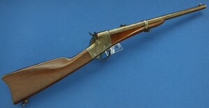 A scarce antique American martially marked US Contract Remington Single Shot Breech-loading 