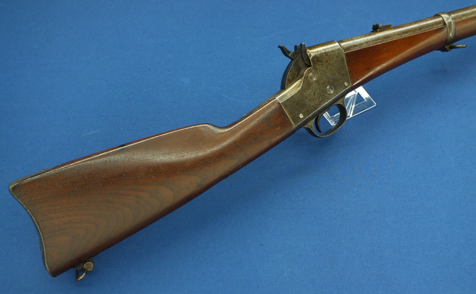 A scarce antique American martially marked US Contract Remington Single Shot Breech-loading 