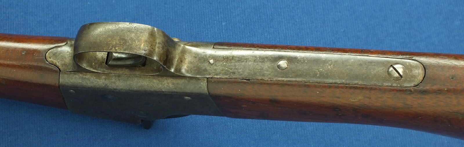 A scarce antique American martially marked US Contract Remington Single Shot Breech-loading 