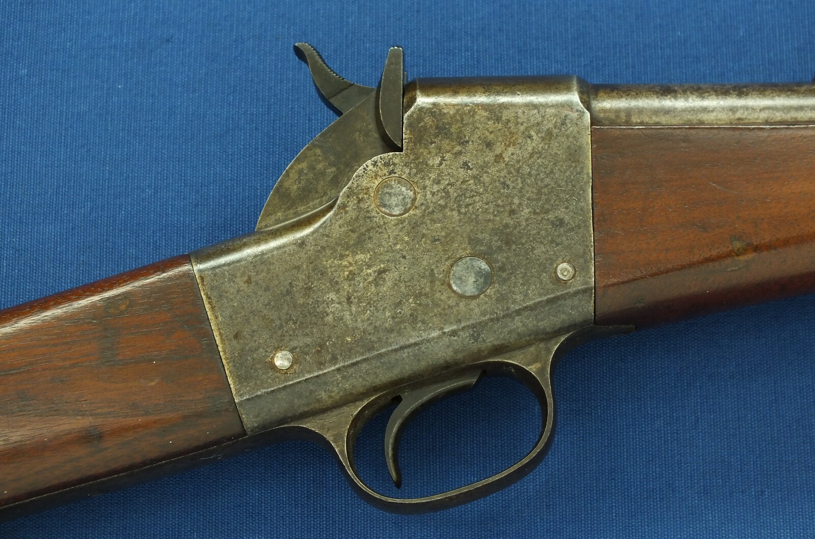 A scarce antique American martially marked US Contract Remington Single Shot Breech-loading 