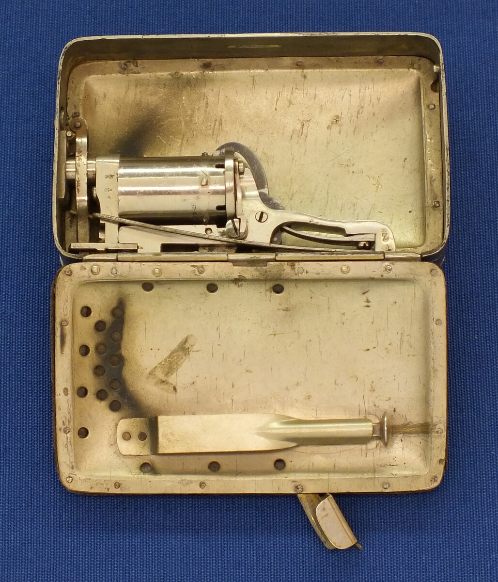 A scarce antique Liege O. Frankenau's US 1877 Patent Concealed Double Action 5mm 5 shot 