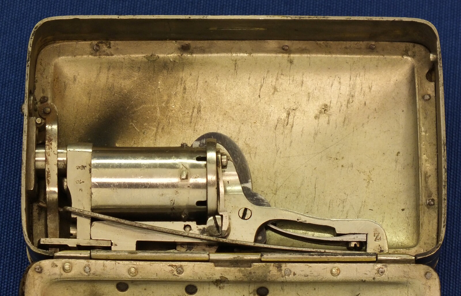 A scarce antique Liege O. Frankenau's US 1877 Patent Concealed Double Action 5mm 5 shot 
