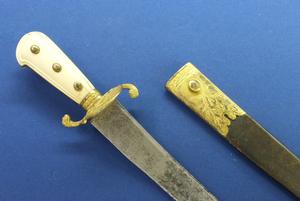 A very nice 18th Century French Antique Hunting Sword, length 73 cm, in very good condition. Price 4.150 euro