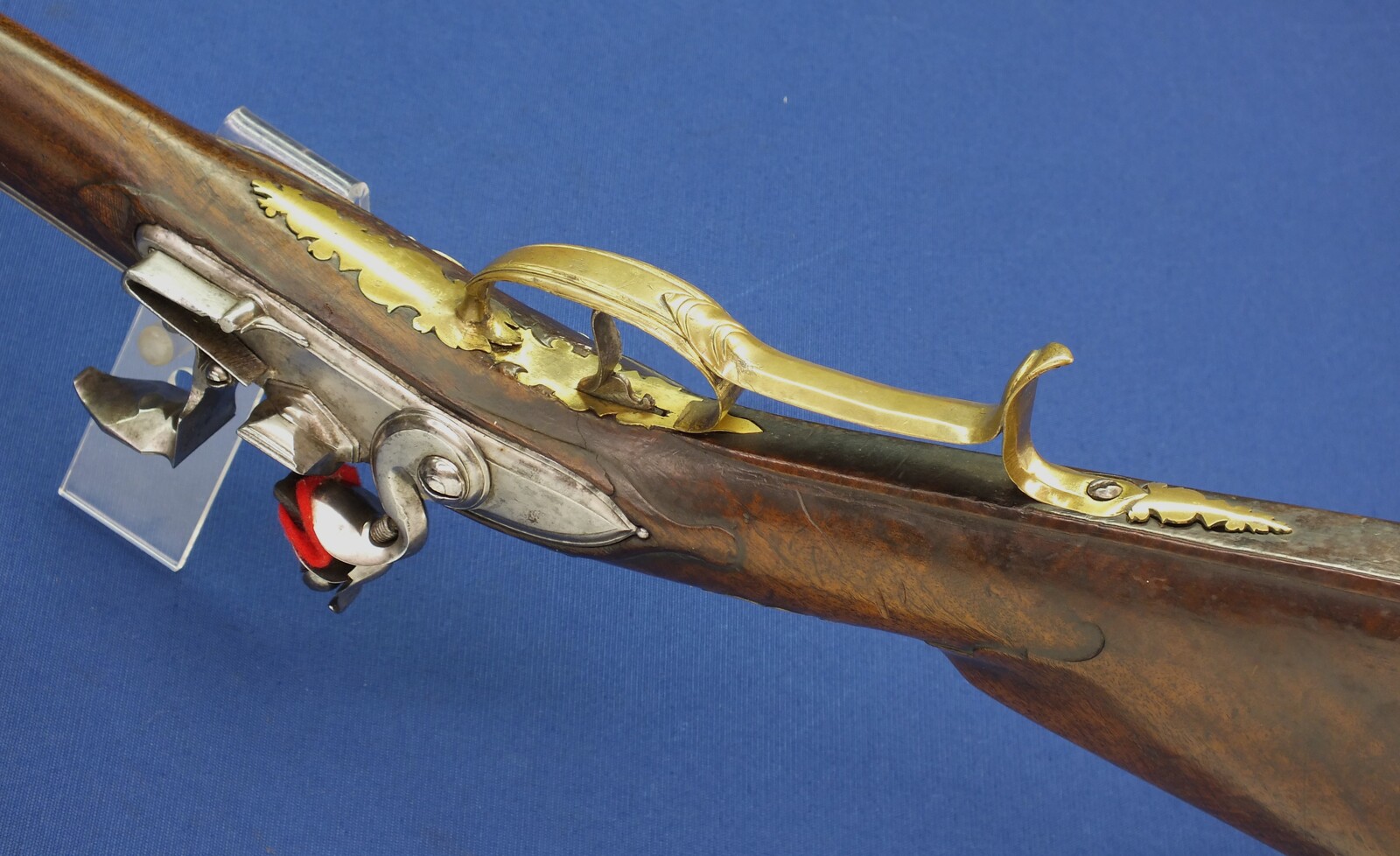 A very nice antique 18th Century German Flintlock Gun, caliber 15 mm smooth, length 145 cm, provenance the German Noble Family Thurn & Taxis - Castle Regensburg, in very good condition. Price 2.800 euro