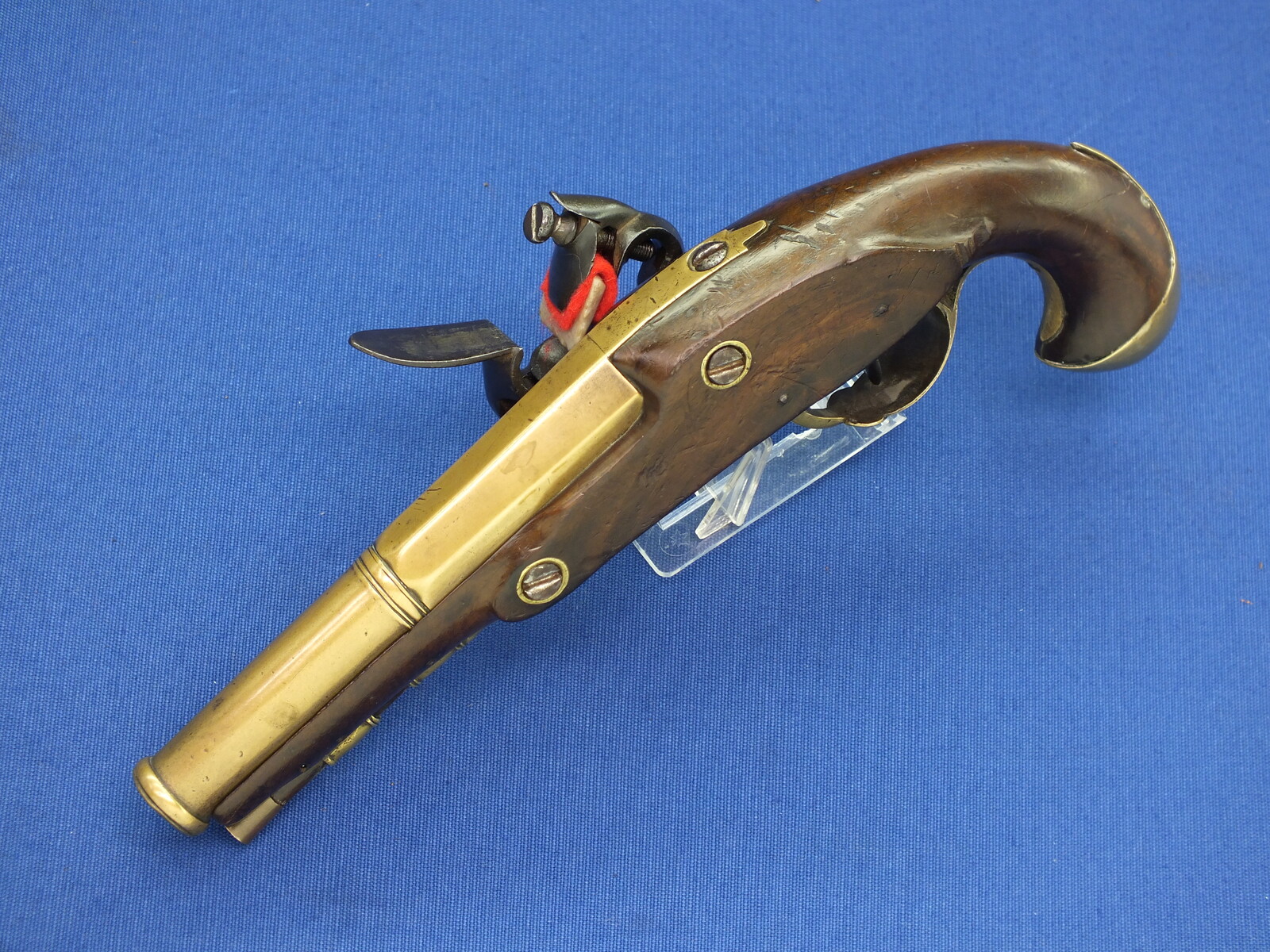 A fine antique 18th Century French Flintlock Blunderbuss, signed GOESIN A  PARIS, muzzle 37 mm, length 70 cm, in very good condition. Price 4.250 euro  - Long Guns - Bolk Antiques