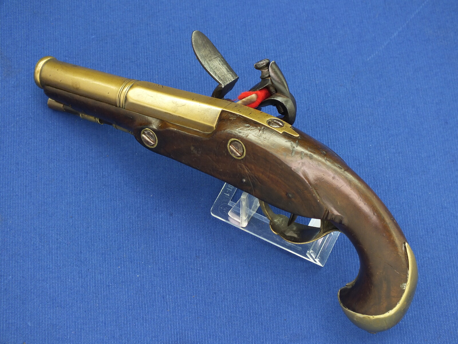 A fine antique 18th Century French Flintlock Blunderbuss, signed GOESIN A  PARIS, muzzle 37 mm, length 70 cm, in very good condition. Price 4.250 euro  - Long Guns - Bolk Antiques