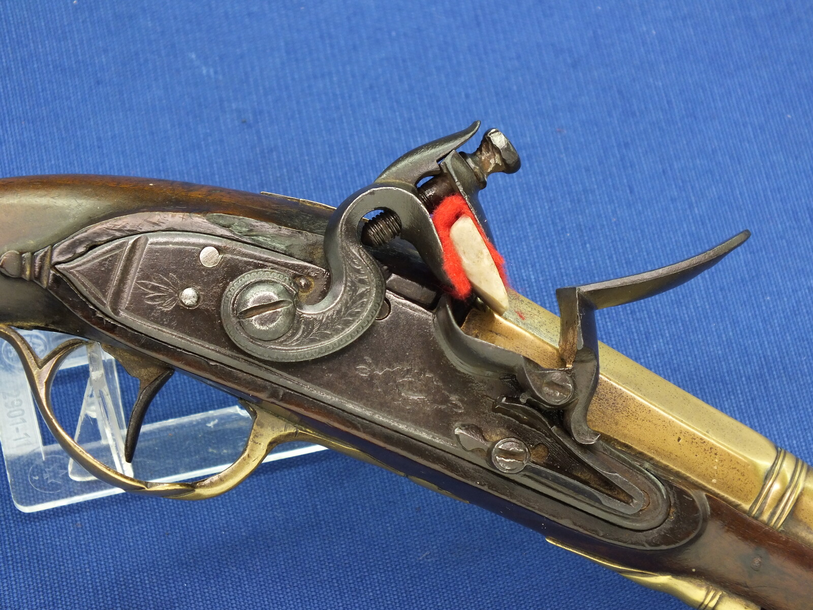 A fine antique 18th Century French Flintlock Blunderbuss, signed GOESIN A  PARIS, muzzle 37 mm, length 70 cm, in very good condition. Price 4.250 euro  - Long Guns - Bolk Antiques