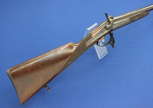 A very nice antique 19th Century Austrian Pinfire Sporting Gun by W.Maschek in Wien, caliber 16 mm, length 107 cm, in very good condition. Price 1.450 euro
