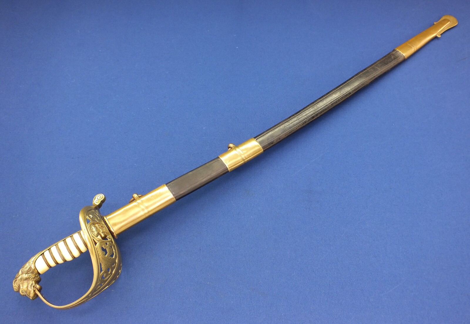 A very nice antique Dutch Naval Officers Sword Model 1882 